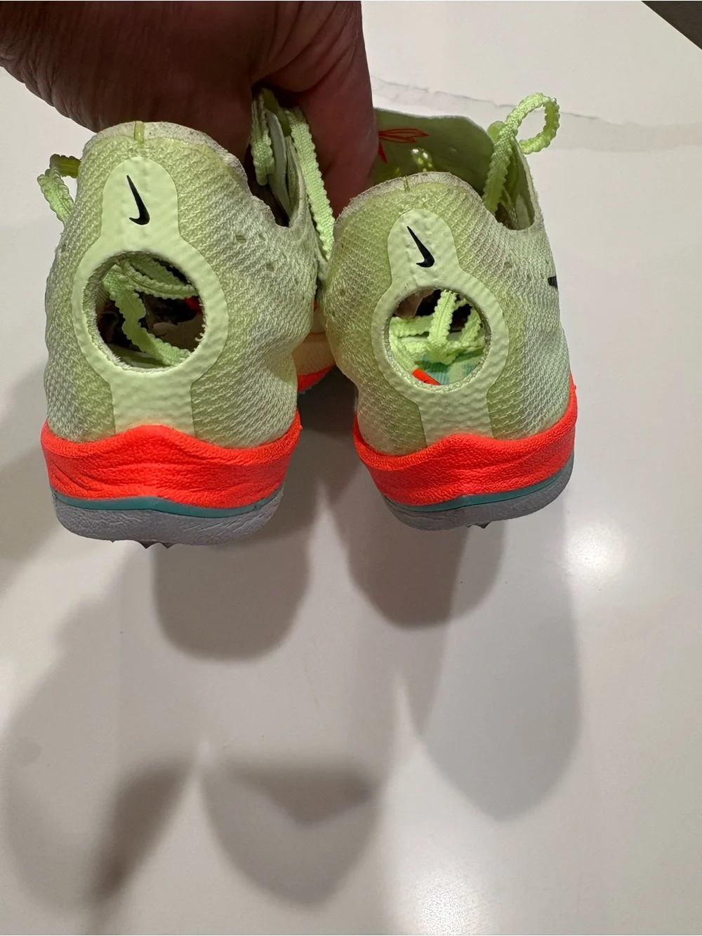 Nike Distance Track Spikes ZoomX Dragonfly Women's size 5.5. Men’s size 4